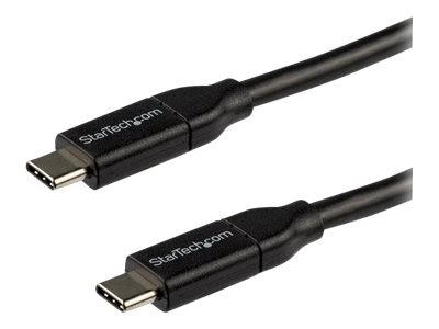 [USB2C5C3M] StarTech.com StarTech USB-C auf USB-C Kabel mit 5A Power Delivery - St/St - 3m - USB 2.0 - USB-IF zertifiziert - USB Typ C Kabel - USB-Kabel - USB-C (M)