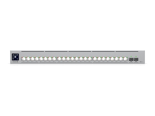 [ECS-24-POE] Ubiquiti UniFi Enterprise Campus 24 PoE - Switch - L3 - managed - 8 x 2.5GBase-T + 16 x 10Gb Ethernet + 2 x 25 Gigabit SFP28 - an Rack montierbar - PoE Class 4 (1050 W)