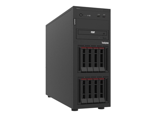 [7DCEA00KEA] Lenovo ThinkSystem ST250 V3 7DCE - Server - Tower - 4U - 1-Weg - 1 x Xeon E-2436 / 2.9 GHz - RAM 16 GB - Hot-Swap 6.4 cm (2.5")