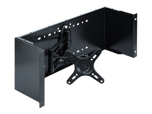 [42629] Delock Monitorarm - Rack montierbar - Schwarz - 4U - 48.3 cm (19")