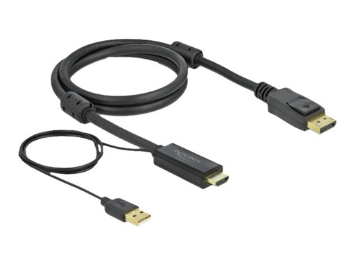 [85963] Delock Video- / Audiokabel - HDMI, USB (nur Strom)