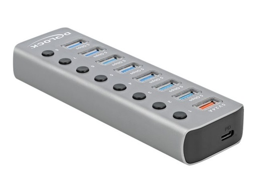 [63264] Delock Hub - 7 x USB 3.2 Gen 1 - Desktop