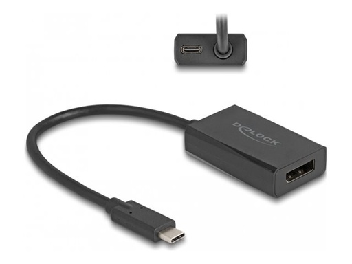 [61059] Delock USB-Kabel - USB-C (M) zu DisplayPort, USB-C (PD)