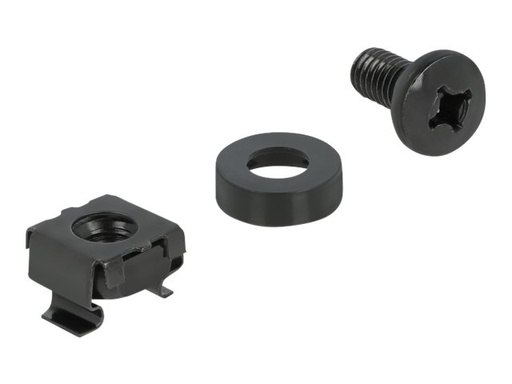 [66548] Delock Rackmontagesatz - Schwarz