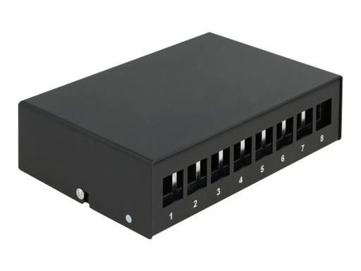 [43413] Delock Leeres Keystone-Patchpanel - geeignet