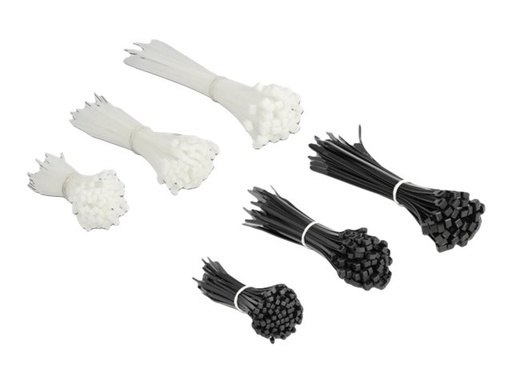 [19355] Delock Cable tie assortment box 600 pieces
