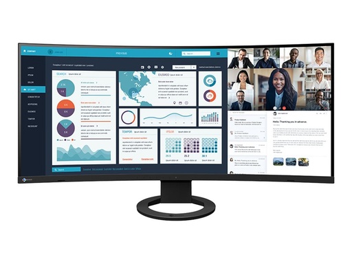 [EV3895-BK] EIZO FlexScan EV3895-BK - Mit FlexStand - LED-Monitor - gebogen - 95.3 cm (37.5")