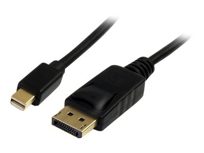 [MDP2DPMM1M] StarTech.com 1m Mini DisplayPort 1.2 auf DisplayPort Adapterkabel - mDP zu DP 4k x 2k Kabel - St/St - DisplayPort-Kabel - Mini DisplayPort (M)