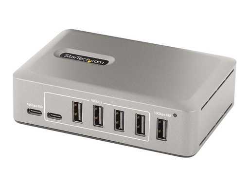 [10G8A2CS-USB-C-HUB] StarTech.com 10-Port USB-C Hub, USB C Verteiler/Splitter mit Netzteil