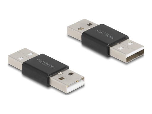 [65108] Delock USB-Adapter - USB 2.0 A (M) zu USB 2.0 A (M)