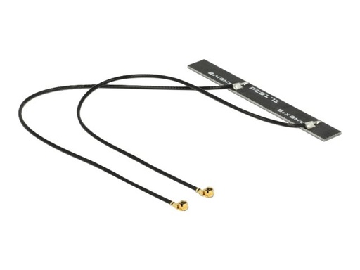 [89631] Delock WLAN 802.11 ac/a/h/b/g/n Twin - Antenne