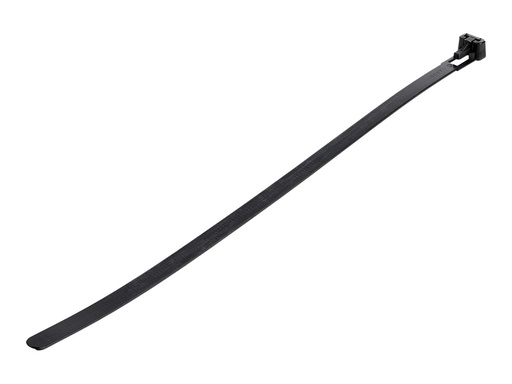 [CBMZTRB10BK] StarTech.com Kabelbinder - 254x7 mm, lösbar, 94V-2/UL, schwarz, 100 Stück - Kabelbinder - 25 cm - Schwarz - TAA-konform (Packung mit 100)