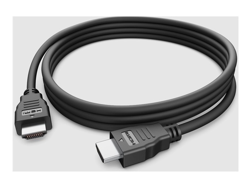 [DELL-CB325H-BK] Dell CB325H - HDMI-Kabel mit Ethernet - HDMI männlich zu HDMI männlich - 1.8 m - Schwarz - Support von 4K 60 Hz, unterstützt 5K 60 Hz (5120 x 2880)