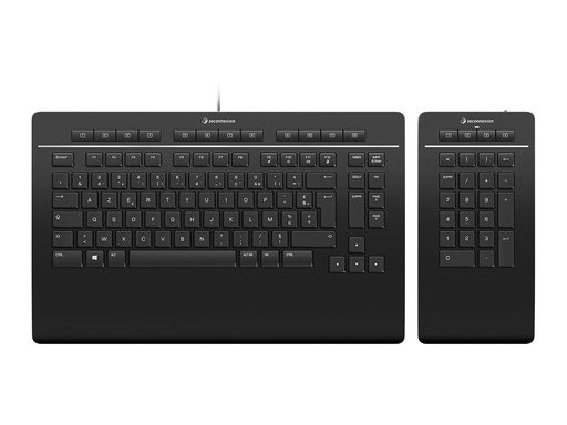 [3DX-700097] 3Dconnexion Keyboard Pro with Numpad - Tastatur und Nummernfeld