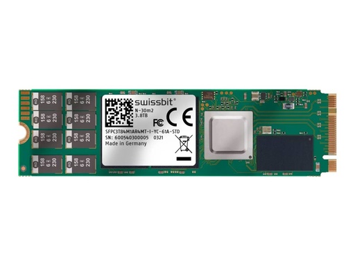 [4XB7A90721] Lenovo Swissbit N-30m2 - SSD - Read Intensive - verschlüsselt - 960 GB - intern - M.2 2280 - PCIe 3.1 x4 (NVMe)