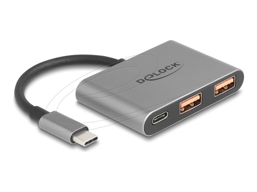 [64337] Delock Hub - 10 Gbps, with USB-C connector