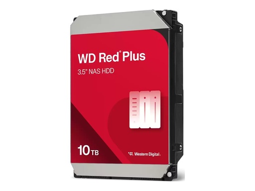 [7211310T-6050300-000-RS] QNAP WD Red Plus WD101EFBX - Festplatte - 10 TB - intern - 3.5" (8.9 cm)