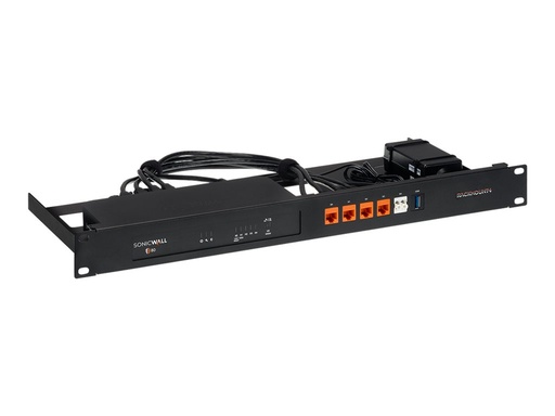 [RM-SW-T14] Rackmount.IT RM-SW-T14 - Montagesatz für Netzwerkgeräte - Rack montierbar - Jet Black - 1U - 48.3 cm (19")