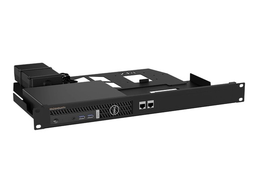 [RM-DE-T2] Rackmount.IT Rackmontagesatz - Jet Black - 1U - 48.3 cm (19")