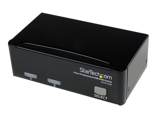 [SV231USBGB] StarTech.com 2 Port VGA USB KVM Switch - VGA