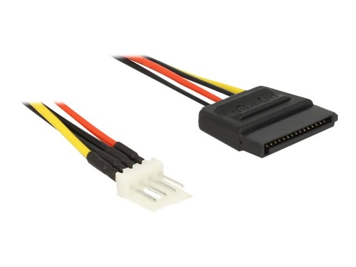 [83878] Delock Stromkabel - 4-Pin-Mini-Stromversorgungsstecker (M)