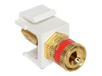 [86304] Delock Modulare Eingabe - Binding Post - Rot