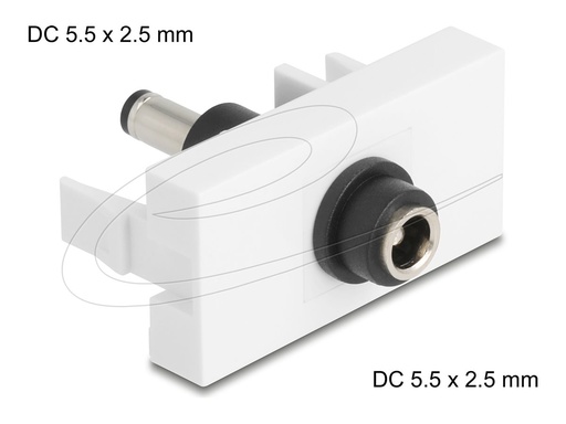 [90865] Delock Easy 45 - Einrastmodul - DC 5.5 x 2.5 mm ( female )
