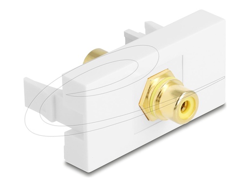 [90859] Delock Easy 45 - Einrastmodul - vergoldet