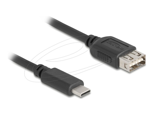 [81539] Delock USB-Kabel - USB-C (M) zu USB (W) umkehrbar