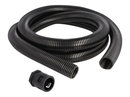 [60466] Delock Wellrohr - 28.5 mm - 2 m - Schwarz