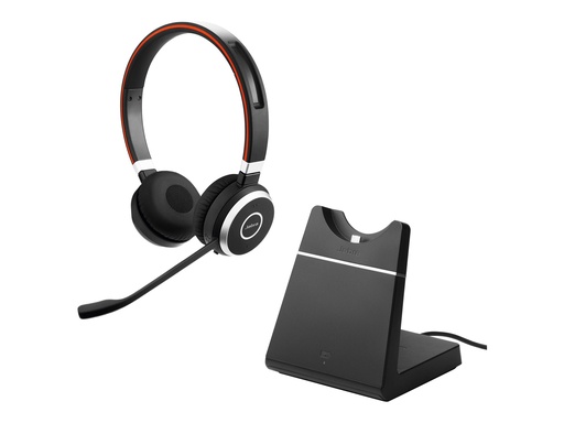 [6599-823-399] Jabra Evolve 65 MS stereo - Headset - On-Ear