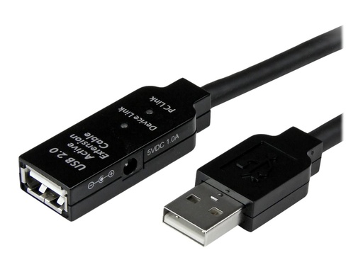 [USB2AAEXT5M] StarTech.com 5m aktives USB 2.0 Verlängerungskabel - St/Bu - USB Verlängerung / Repeater Kabel - USB-Verlängerungskabel - USB (W)