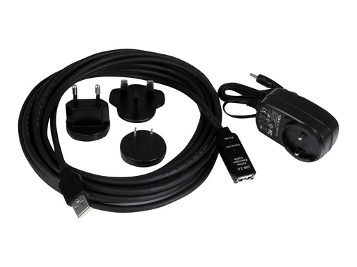 [USB2AAEXT5M] StarTech.com 5m aktives USB 2.0 Verlängerungskabel - St/Bu - USB Verlängerung / Repeater Kabel - USB-Verlängerungskabel - USB (W)
