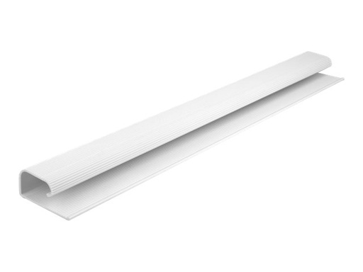 [20884] Delock Kabelkanal - unter Tisch montierbar - 40 cm - weiß (Packung mit 2)