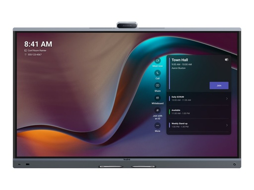 [1203626] Yealink MeetingBoard 75 Pro - 190 cm (75") Diagonalklasse LCD-Display mit LED-Hintergrundbeleuchtung - interaktiv - mit eingebautes interaktives Whiteboard, Touchscreen (Multi-Touch)