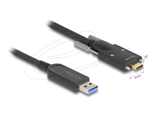 [83206] Delock USB-Kabel - USB Typ A (M) zu 24 pin USB-C (M)