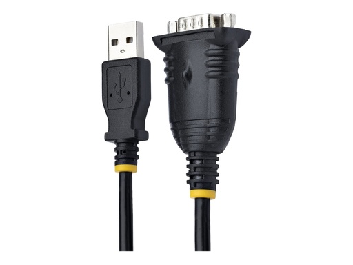 [1P3FP-USB-SERIAL] StarTech.com 1 m USB Seriell Adapter, USB RS232 Kabel, Windows/Mac - Kabel seriell - DB-9 (M)