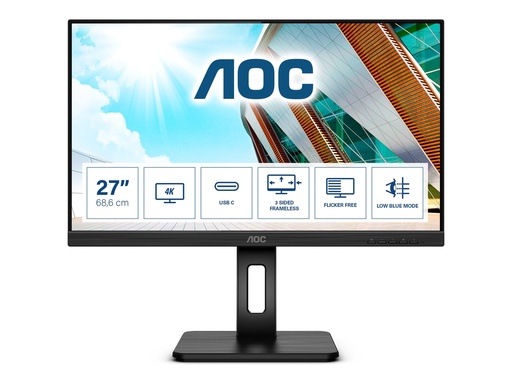 [U27P2CA] AOC U27P2CA - LED-Monitor - 68.6 cm (27") (27" sichtbar)