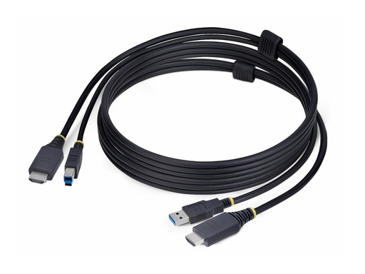 [HU1226-KVM-CABLE] StarTech.com 6ft (1.8m) HDMI and USB 5Gbps KVM Cable - Tastatur- / Video- / Maus- (KVM-)