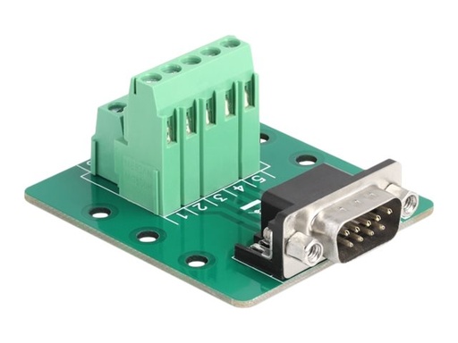 [66907] Delock Serieller Adapter - DB-9 (M) zu 10-poliger
