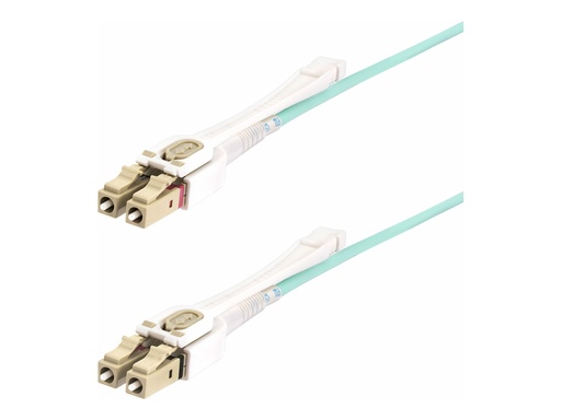[450FBLCLC4PP] StarTech.com 4m LC/LC-UPC OM4 Multimode Glasfaser Patchkabel, Push-Pull - Patch-Kabel - LC/UPC Multi-Modus (M)