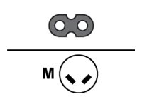 [J9875A] HPE Stromkabel - IRAM2063 (M) zu power IEC