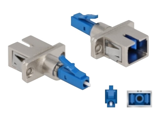 [87944] Delock Netzwerkkoppler - LC (M) zu SC (W)