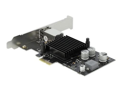 [89574] Delock Netzwerkadapter - PCIe 2.1 Low-Profile - Gigabit Ethernet (PoE+)
