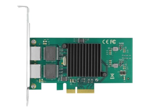 [89021] Delock Netzwerkadapter - PCIe 2.0 x4 Low-Profile