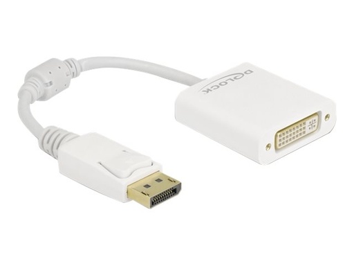 [61010] Delock Videoadapter - DisplayPort (M) eingerastet zu DVI-I (W)