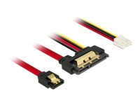[85234] Delock SATA-Kabel - Serial ATA 150/300/600 - 4-Pin-Mini-Stromversorgungsstecker, SATA (R)