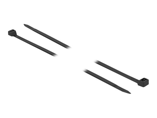 [19644] Delock Kabelbinder - 80 cm - Schwarz (Packung