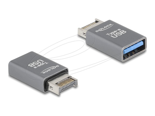 [67230] Delock USB-Adapter - 20-poliger USB Typ E (M)