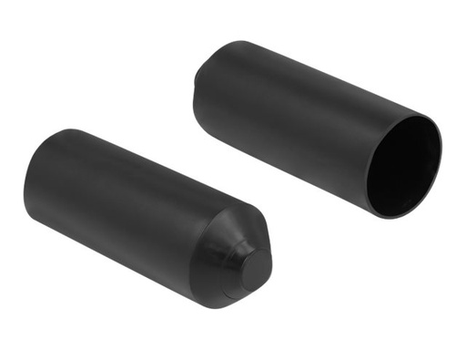 [19860] Delock Kabelschutzkappe - Schwarz (Packung